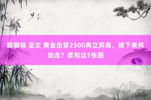 踩脚袜 足交 黄金击穿2500再立异高，接下来何如走？柔和这5张图